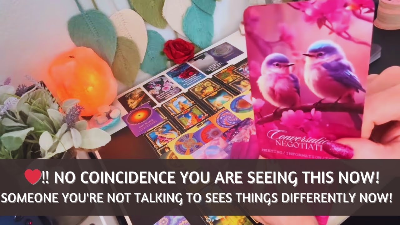 ❤️ SOMEONE YOU'RE NOT TALKING TO SEES THINGS DIFFERENTLY NOW! #tarotreading #tarot #love #soulmate