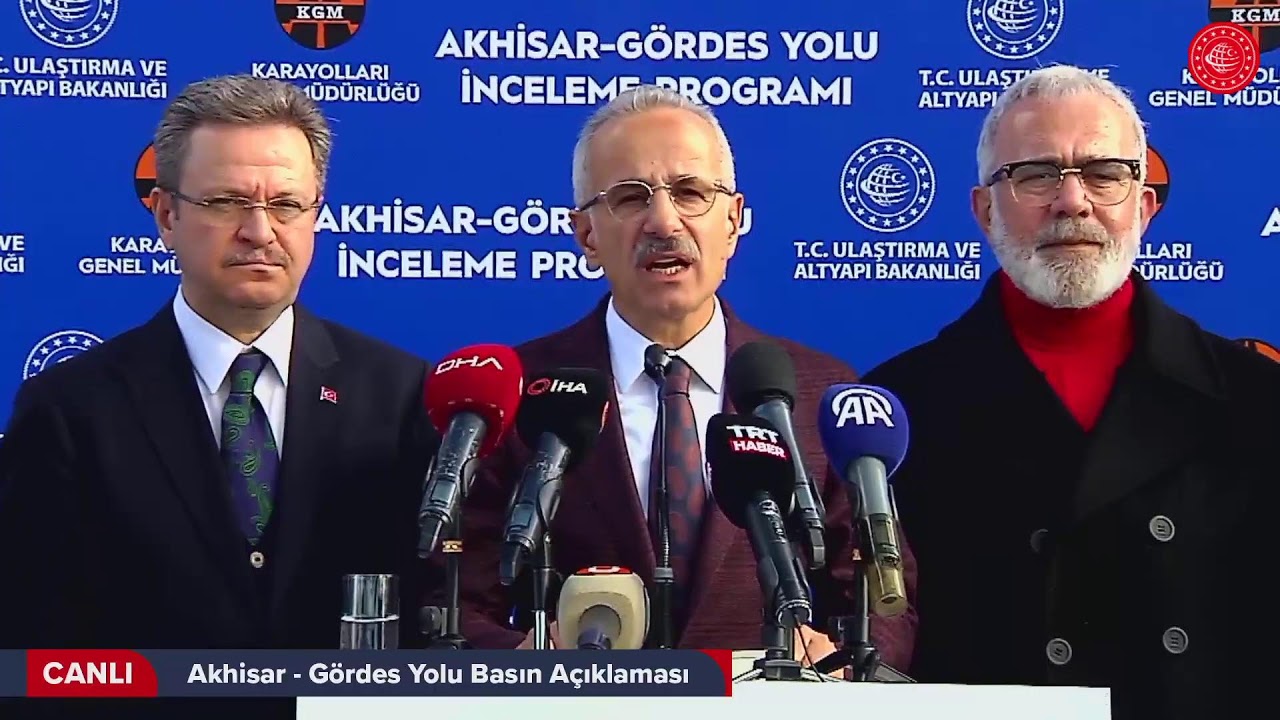 #Canlı | Akhisar - Gördes Yolu Basın Açıklaması | Manisa
