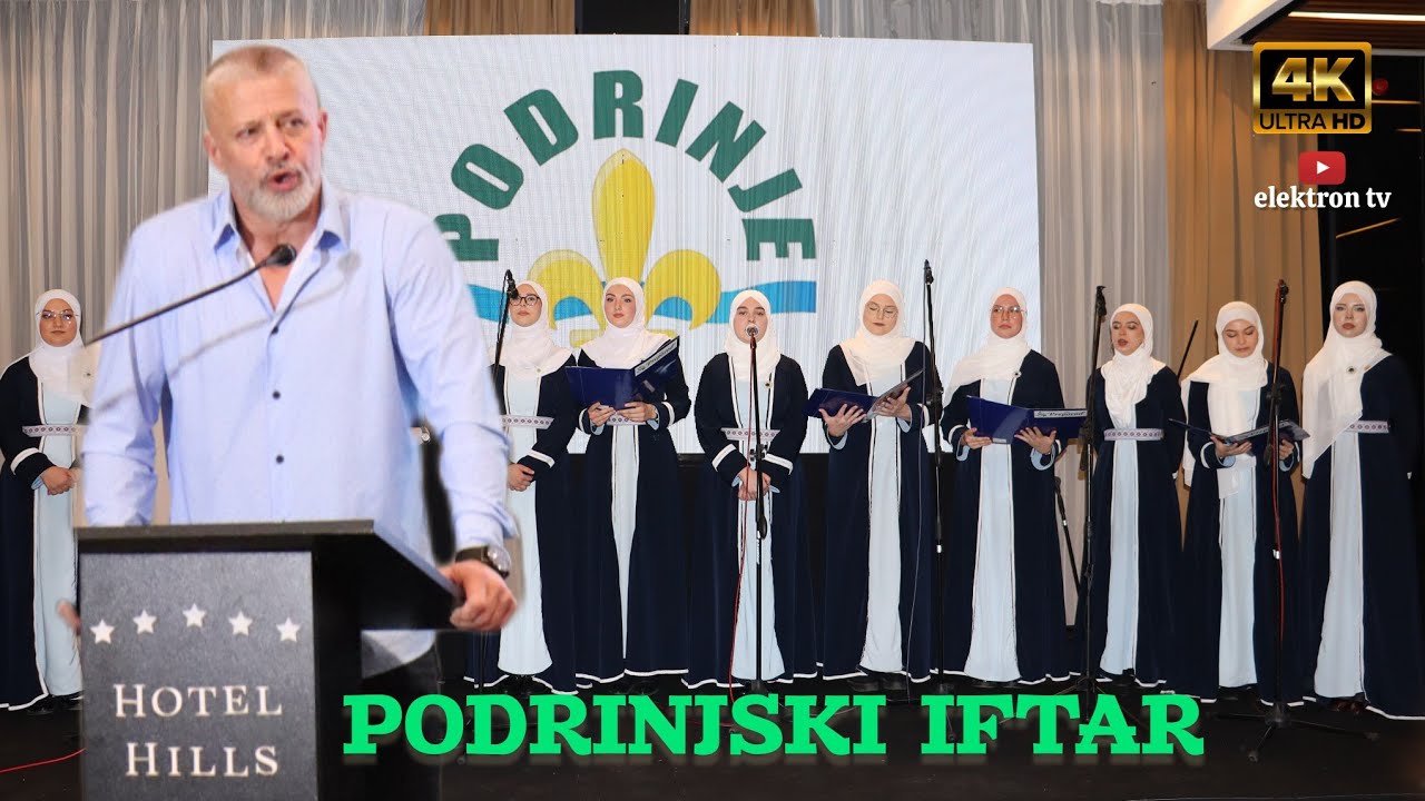 2.700 ljudi na Podrinjskom iftaru kod Nasera Orića - 10.03.2026. Hotel Hills Sarajevo