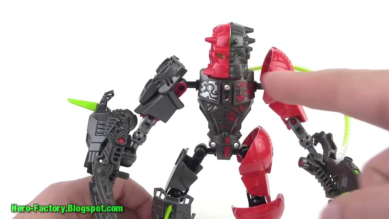 🔄 LEGO Hero Factory 2011 Splitface Breakout review! 6218 re upload