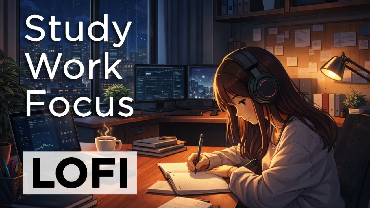 Lofi Music | Study | Work | For Focus and Productivity