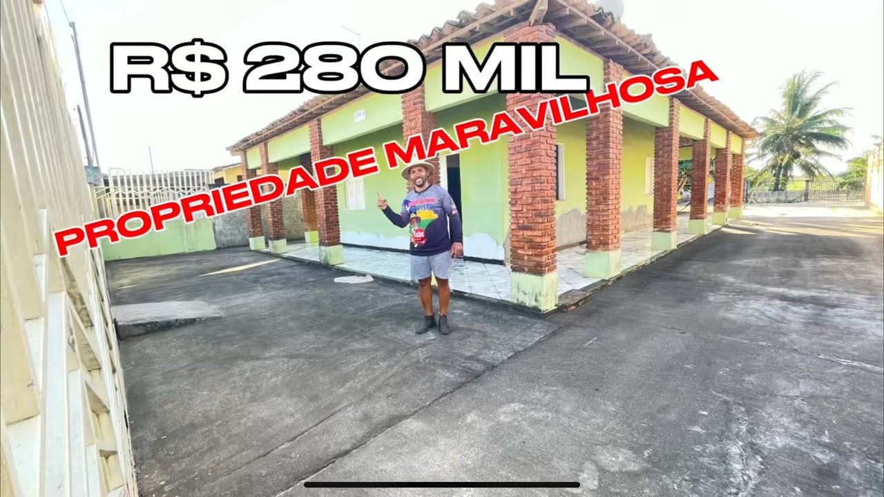 R$ 280 MIL CASA COM  2 TAREFAS MEIA COLÔNIA 13 LARGARTO LUGAR MARAVILHOSO  zpzp079999632431