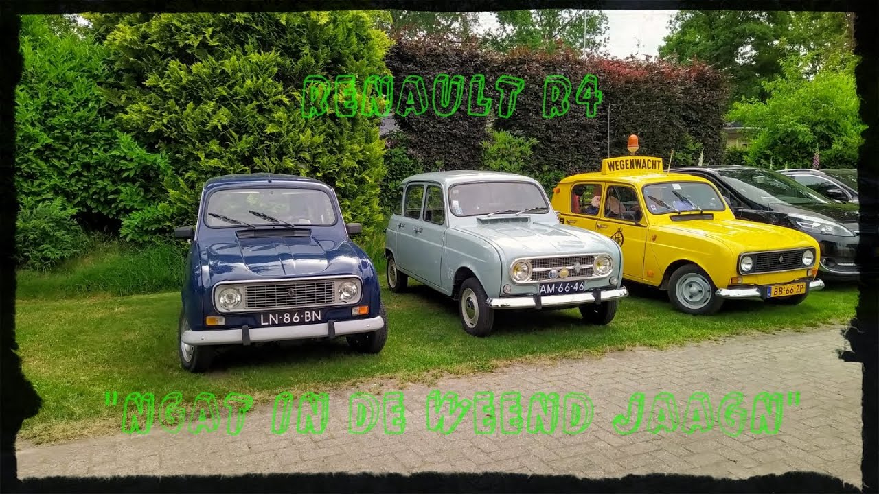 Renault 4.  R4 Club. Renswoude