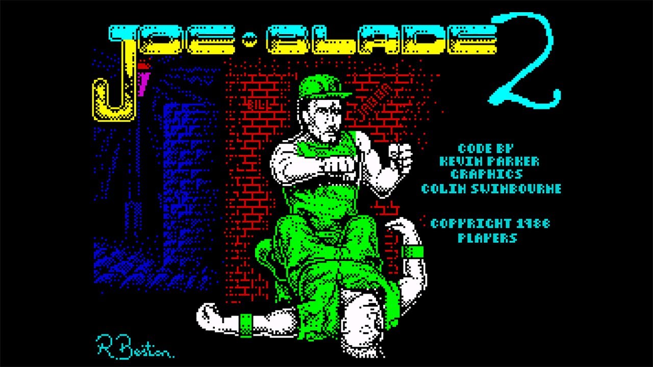 Joe Blade 2. ZX Spectrum. Прохождение