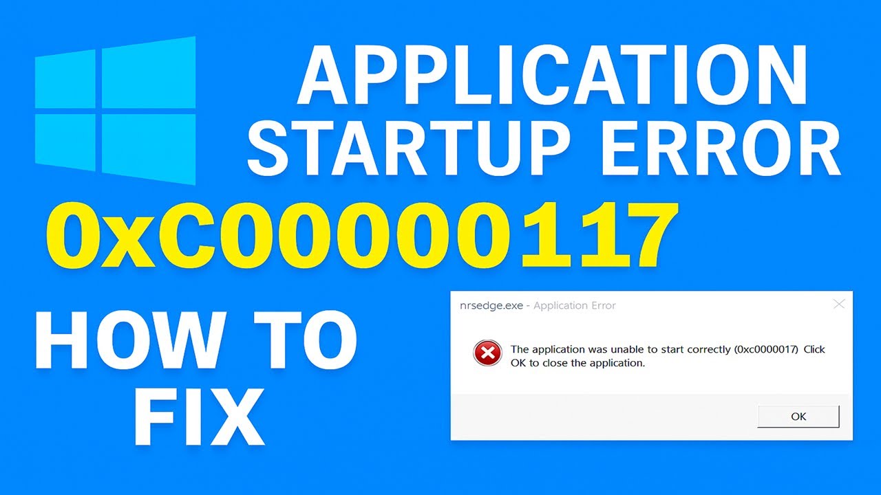 Fix Application Startup Error 0xc0000017 | Windows 10/11 Error Solution