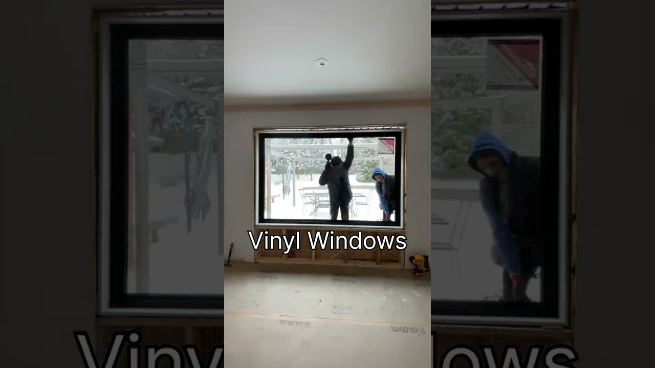 Changing a Bow Window to a Flat Window #windowinstallation