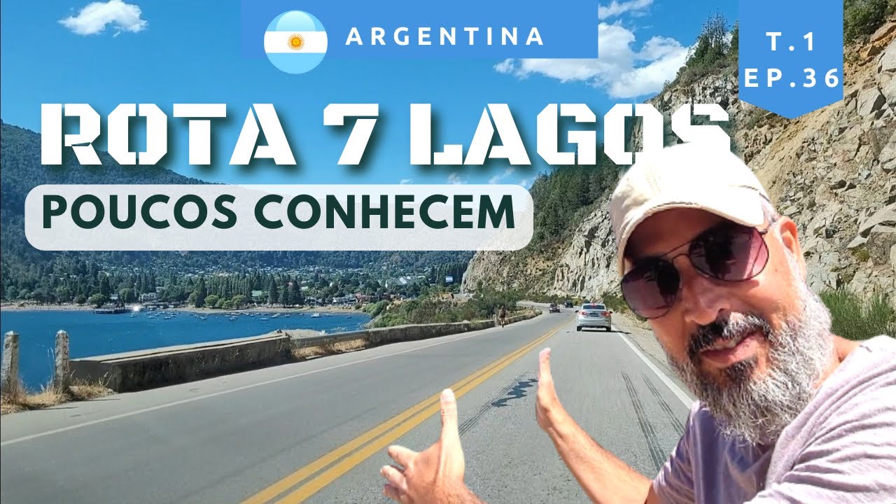 A estrada MAIS BONITA da Argentina? De Villa La Angostura até San Martin de Los Andes │ROTA 7 LAGOS