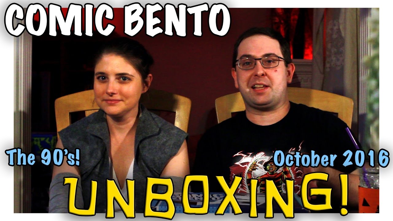 UNBOXING! Comic Bento October 2016 - The 90's!
