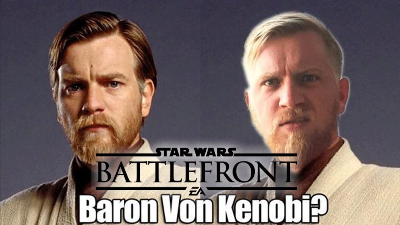 BaronVonKenobi Kills Darth Vader, & an AT-AT - Star Wars Battlefront Best Rebel EVER!