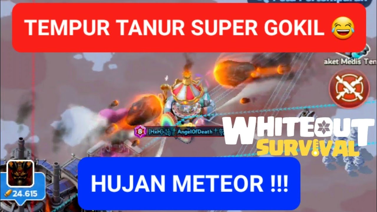 INI WHALE GILA!!!! 😂😂😂 WHITEOUT SURVIVAL INDONESIA (TANUR/FOUNDRY BATTLE)