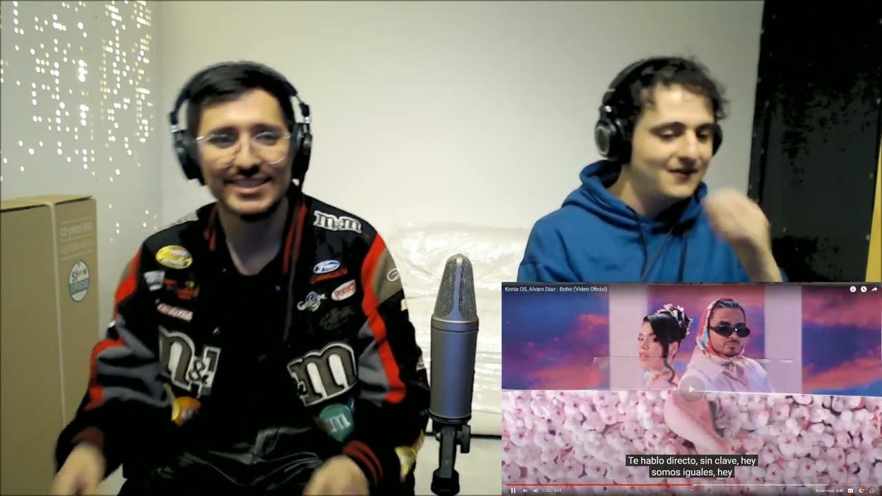 [Reacción] Kenia OS, Alvaro Diaz - Bobo (Video Oficial) | ANYMAL LIVE 🔴