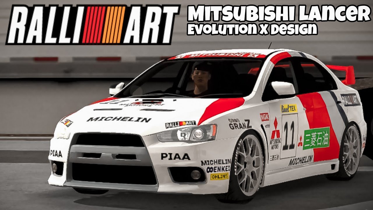 Ralliart Mitsubishi Lancer Evolution X Design | Car Parking Multiplayer