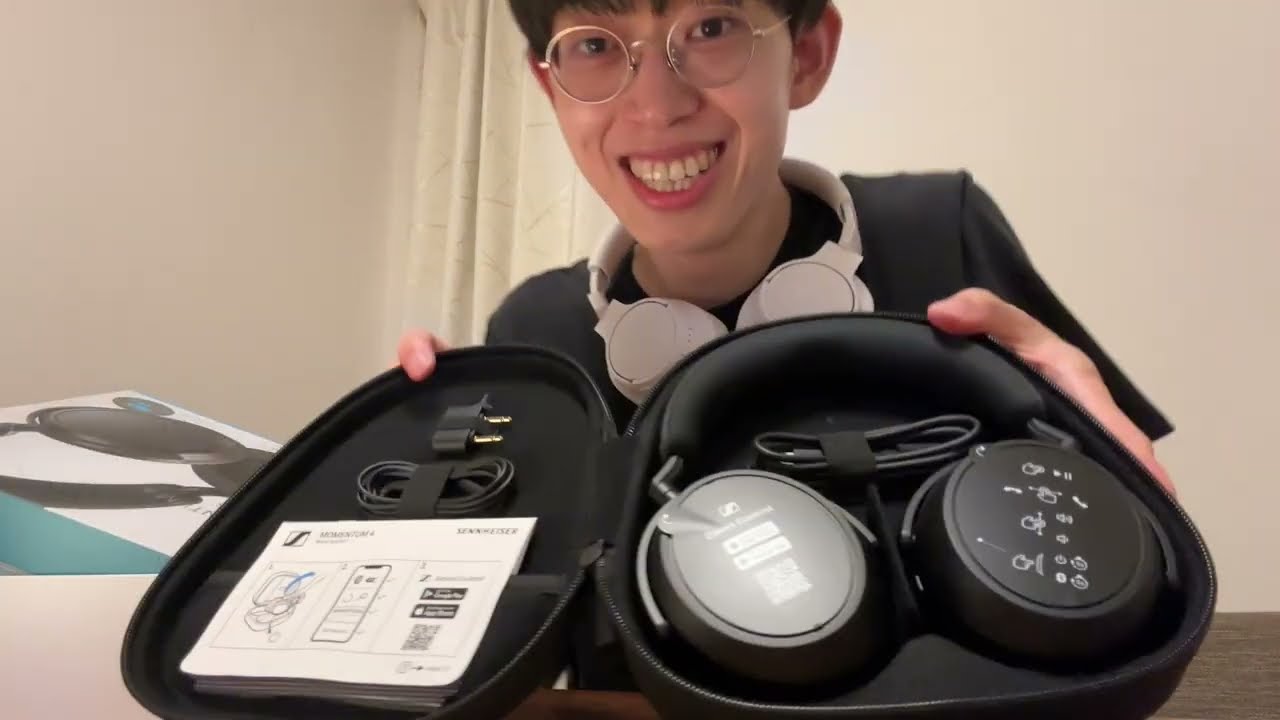 ゼンハイザーの良いヘッドホンを買ってしまった【MOMENTUM 4 Wireless】