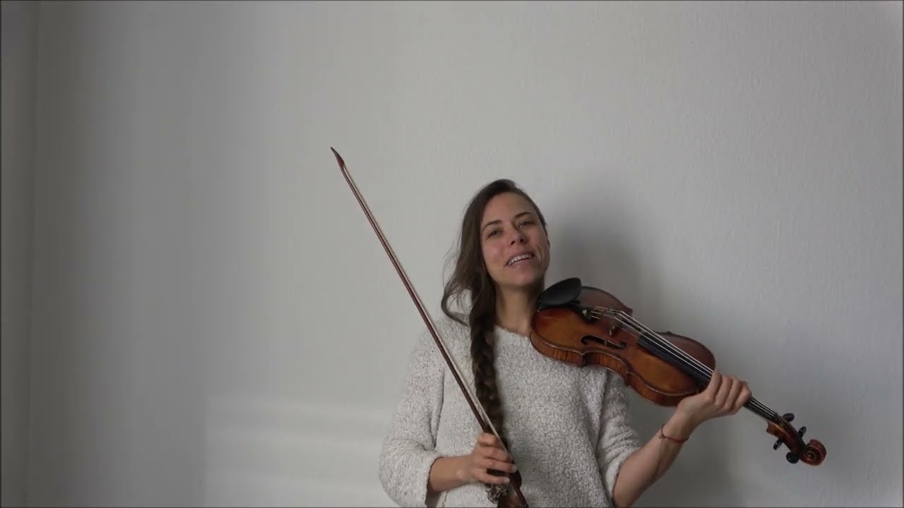 Explore the ANGLES on the VIOLIN -including left and right arm on 4 strings