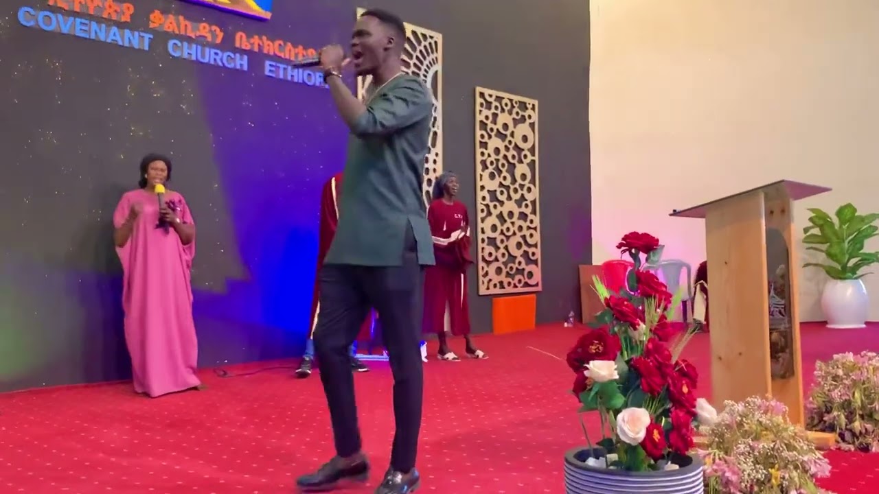 Emmanuel Otoy gach, worshipping at A.A CTC