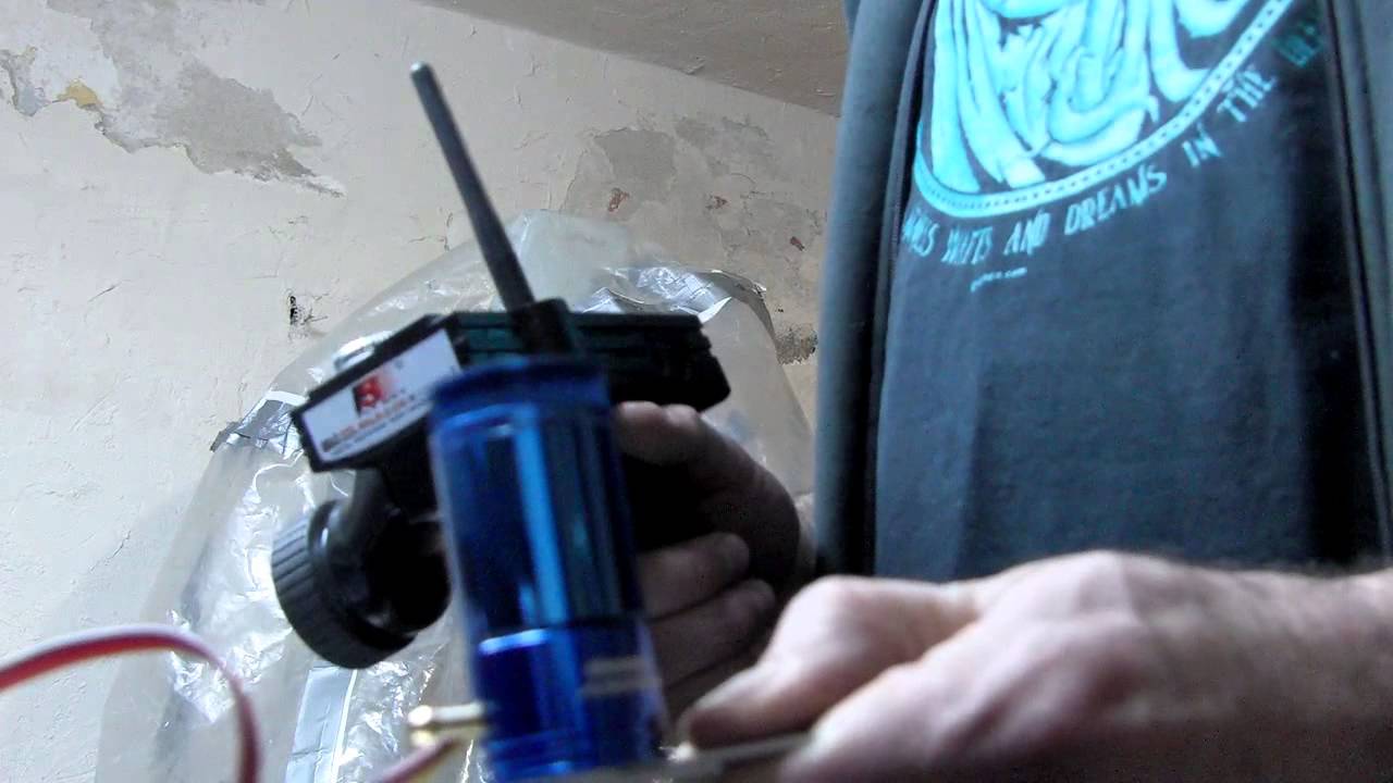 Turnigy AquaStar 2842-2800 Outrunner BLDC First Run