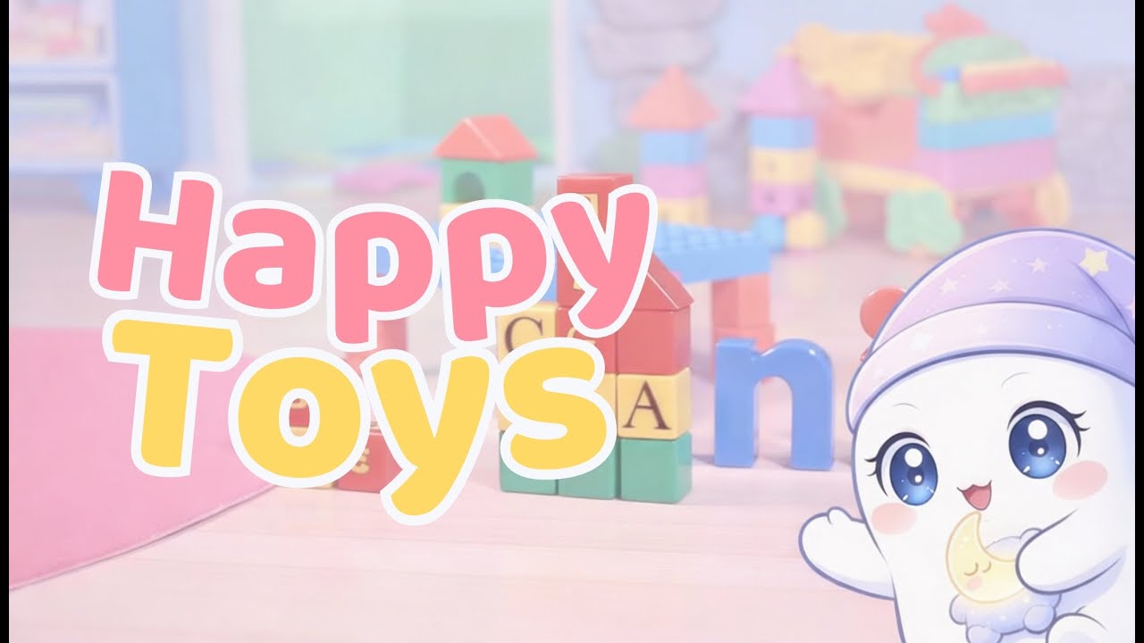 Happy Toys | Playful Background Music for Kids | LunaBoo Kids