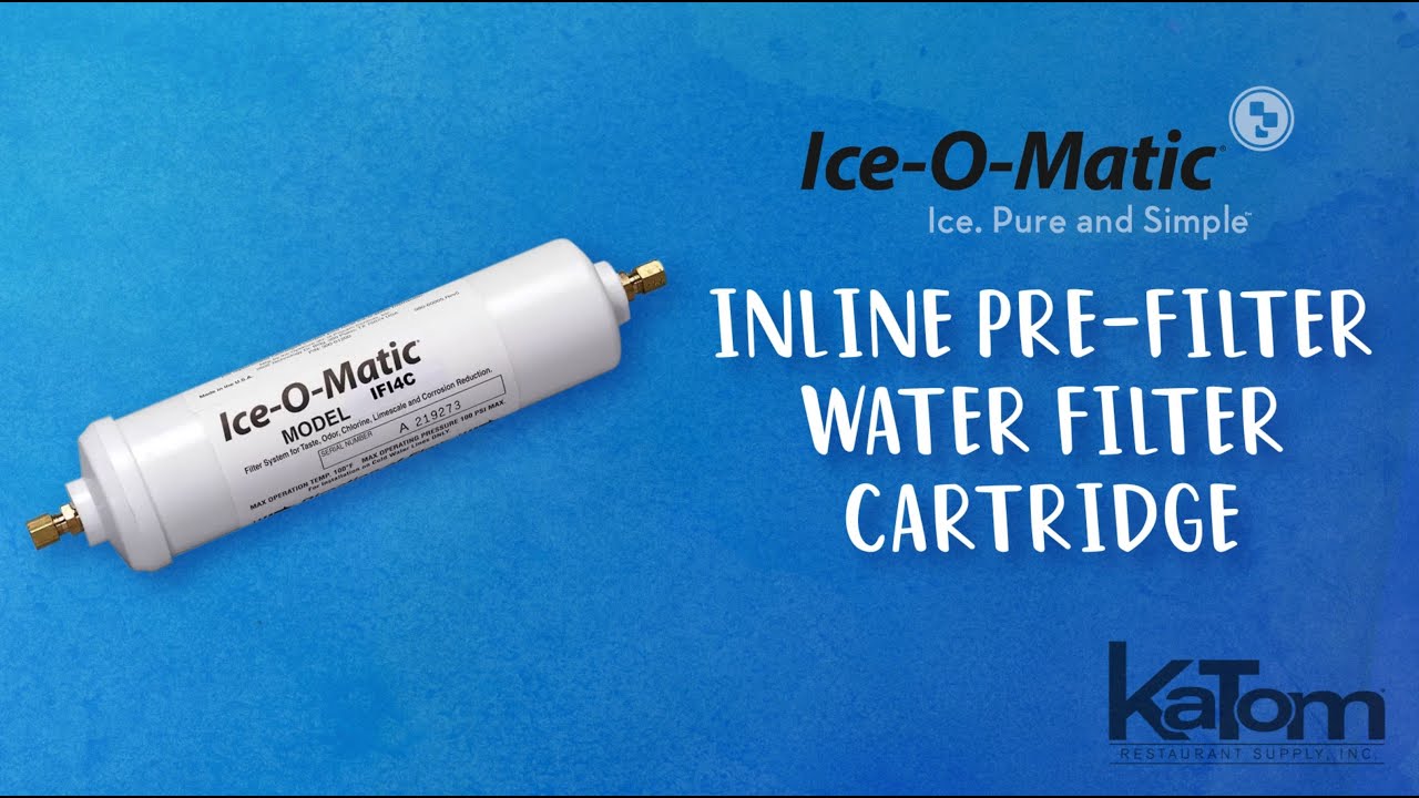 Ice-O-Matic Single Pre-Filter Water Filter Cartridge (IFI4C)