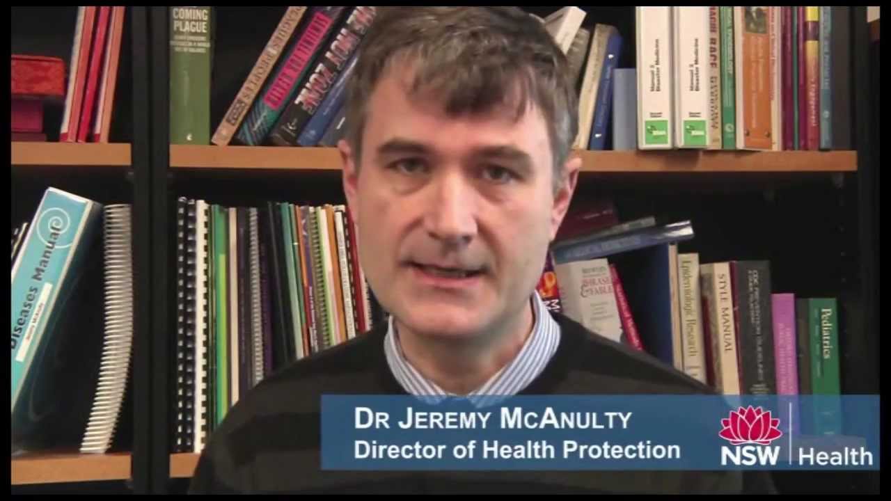 Legionnaires Disease - Dr Jeremy McAnulty