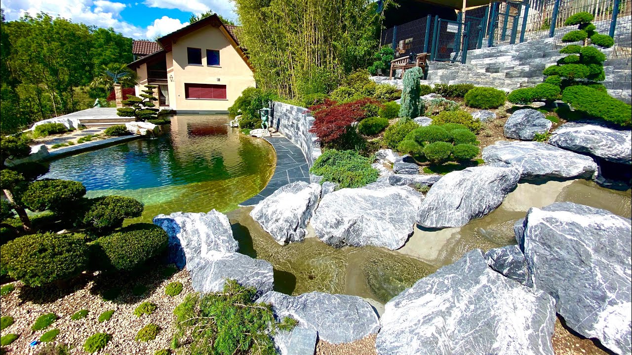 32,000 Gallon Koi Pond (Aquascaped) - 210 CM FISH?!