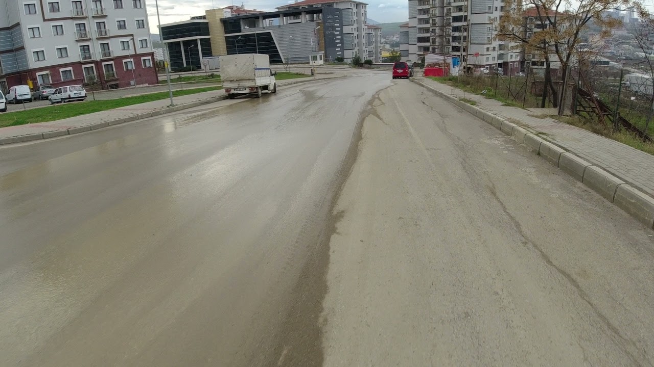 Samsun kıran mahallesi kentsel dönüşüm alanı kısa motor gezisi