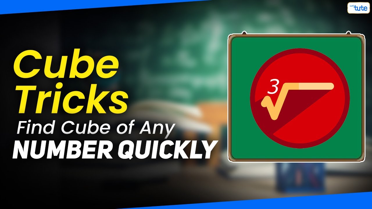 How To Find Cube Root of Perfect Cube Number In Just 10 Sec? | Best Cube Root Math Tricks| Letstute