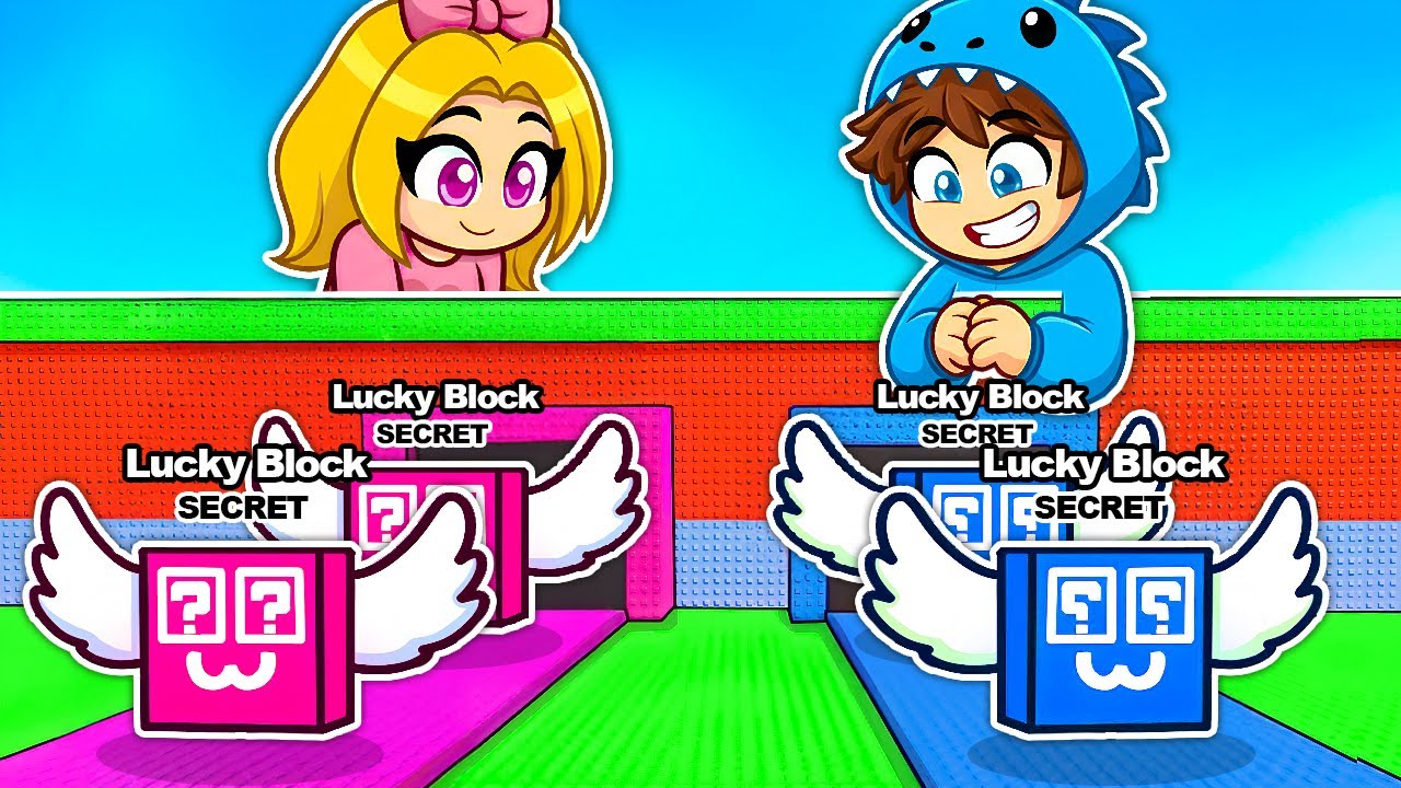 Devojcice vs Decaci LUCKY BLOCK TRKA!