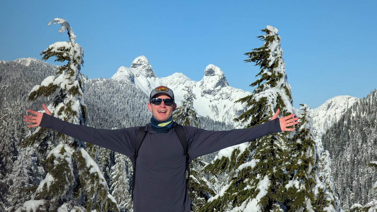 West Vancouver's most challenging and most rewarding Winter Hike: Eagle Bluffs via Black Mountain