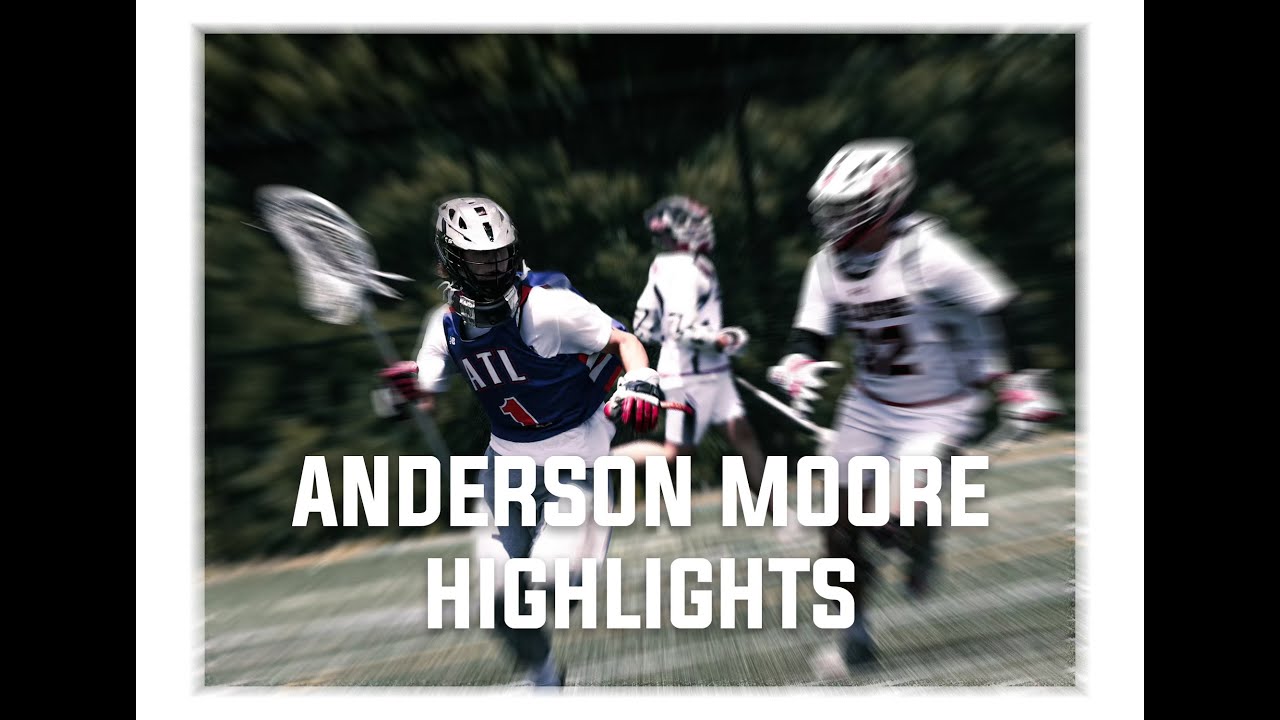 Anderson Moore (Georgetown '27) 2022 Spring/Summer Lacrosse Goalie Highlights