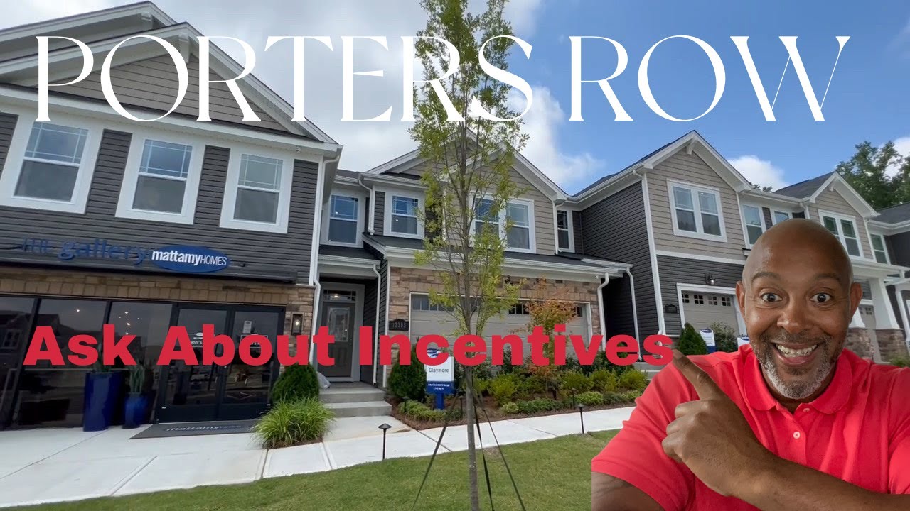 Townhome Steele Creek, Porters Row || 3 MODEL HOME TOUR || #charlotte
