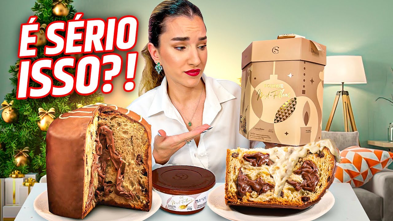 NÃO COMPRE PANETONE DA CACAU SHOW, QUE DECEPÇÃO 🥵