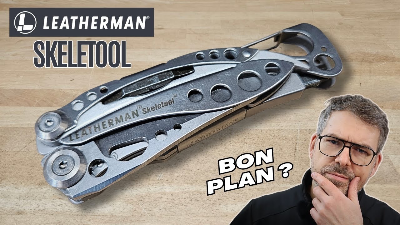 Pince multifonction Leatherman Skeletool : TEST / AVIS