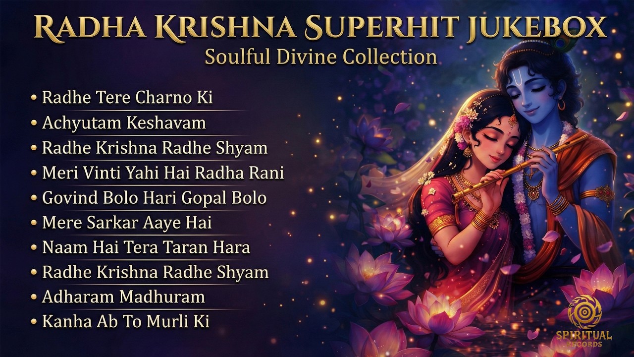 Evening Special Radha Krishna Bhajan | 10 Nonstop Devotional Songs | Man Ko Shanti