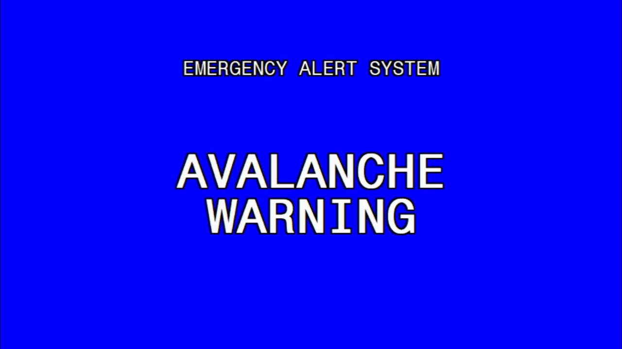 Avalanche Warning: Eastern Sierra and Greater Lake Tahoe, California (2/2/2019)