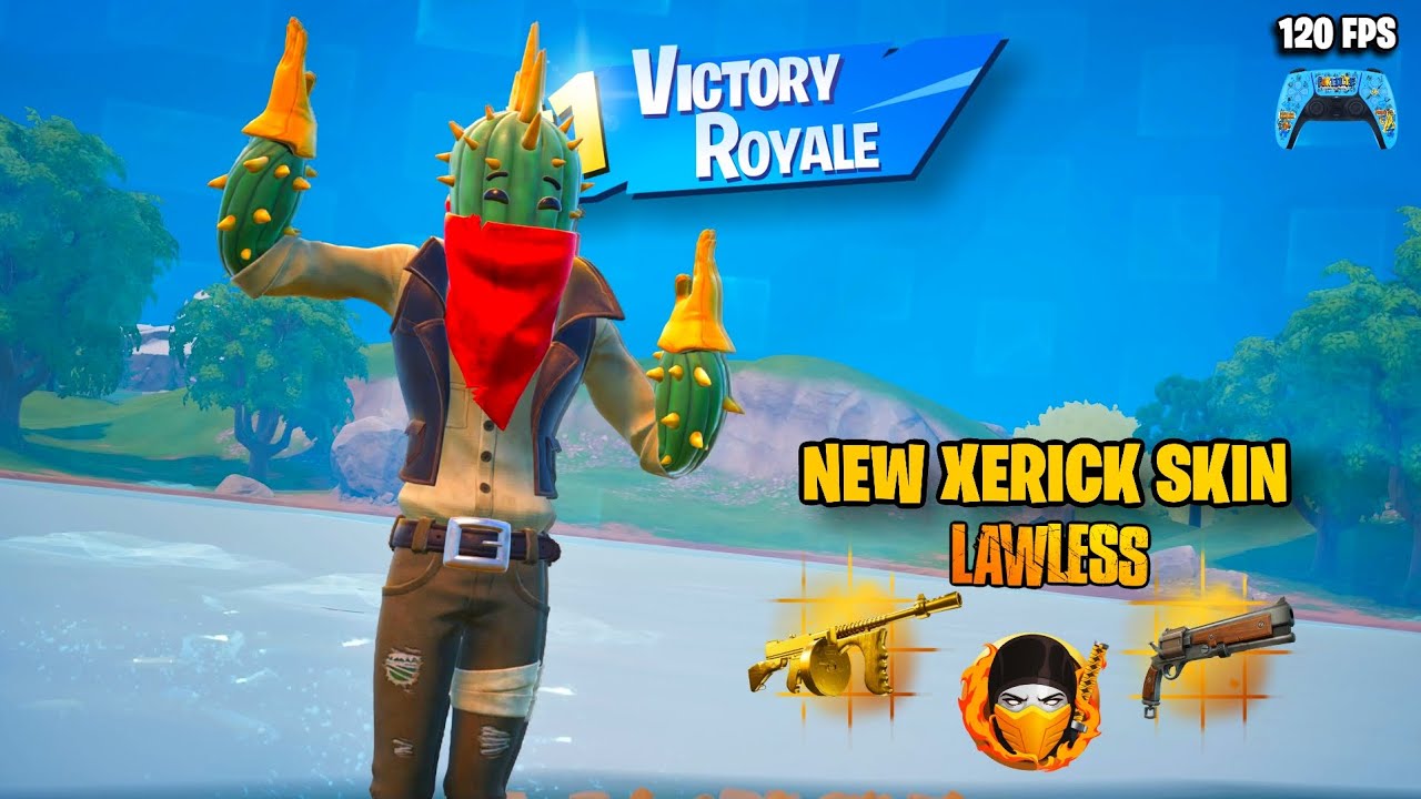 NEW Xerick Cactus Skin Is AMAZING! (Fortnite Chapter 6 Season 2 | PS5 120 FPS)