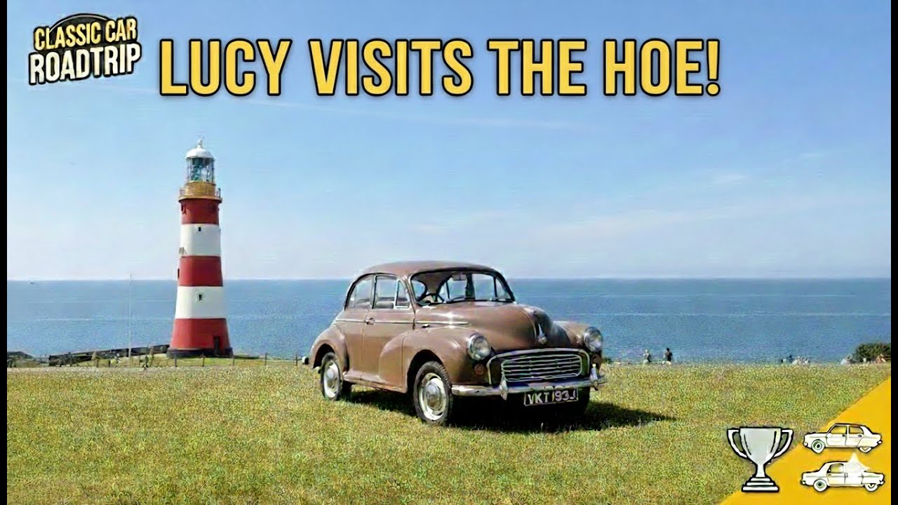 Classic Morris Minor Road Trip! Lucy drives to Plymouth Hoe!
