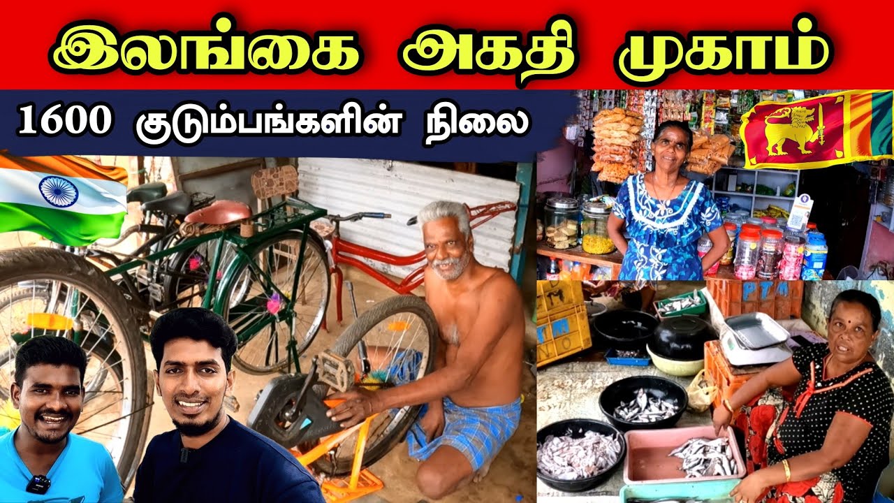 தமிழ்நாட்டில் இலங்கை அகதி முகாமின் தற்போதைய நிலை 😢🇮🇳 Current Status of Srilanka Refugee Camp 😢🇮🇳