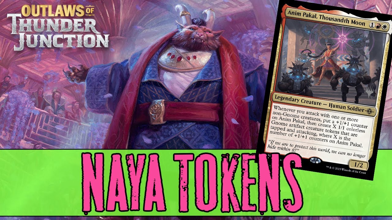 Старые ТОКЕНЫ в новой МЕТЕ ! MTG Arena Naya Tokens Outlaws of Thunder Junction Standard DECK GUIDE