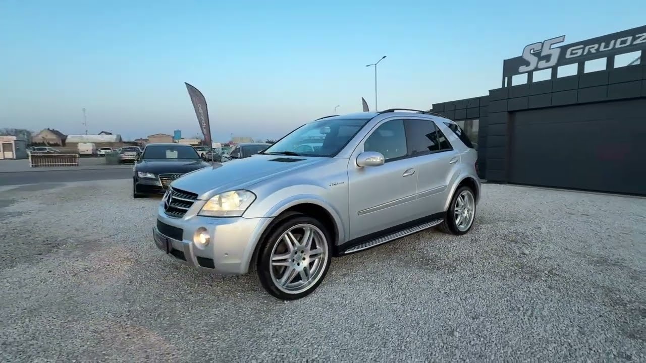 1️⃣ 510 KM w SUV-ie! 🔥 Mercedes-Benz ML63 AMG 6.2 V8 – czy to najlepsze AMG tamtych lat? 