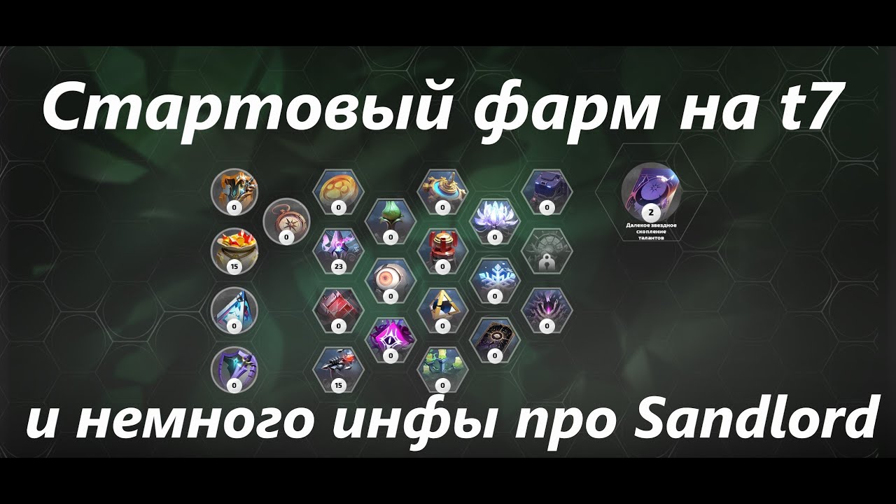 Что я фармил на старте лиги Vorex, фарм т7 и немного про Sandlord