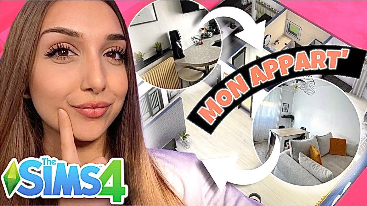 JE REFAIS MON APPART DANS LES SIMS 4 *challenge construction*