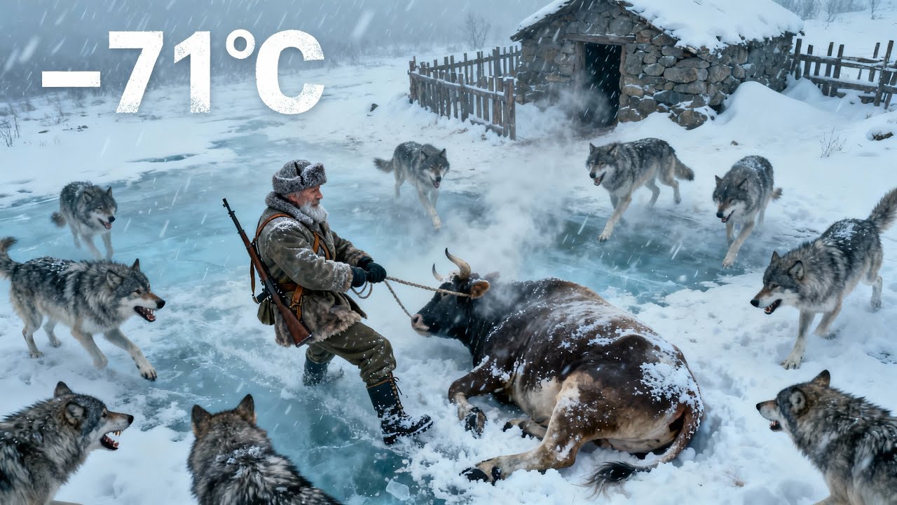 Surviving –71°C Yakutia | How a Disabled War Veteran Fought Off Wolves to Save His Cattle