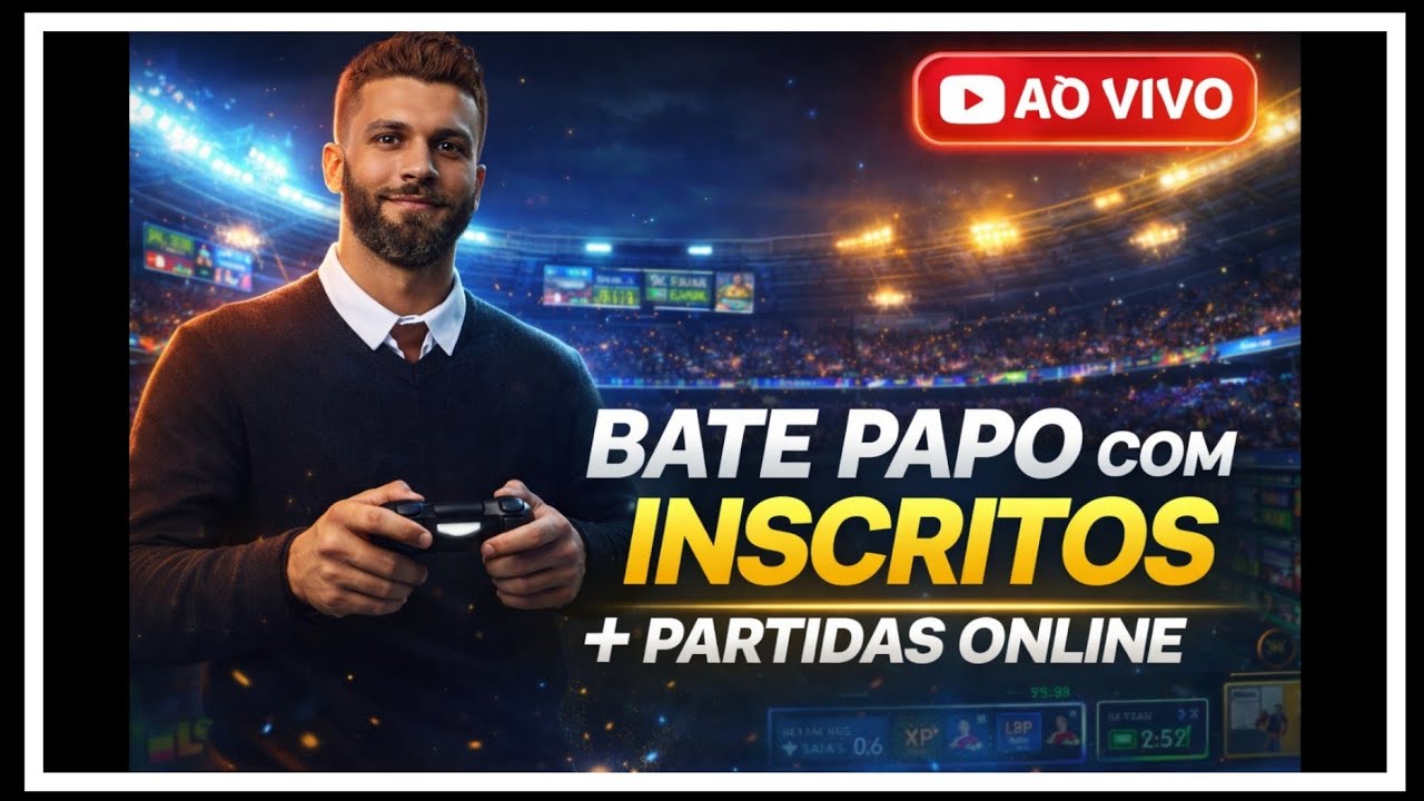 🔴AO VIVO | Bate-papo com inscritos + Partidas ONLINE no DLS!🎮⚽ LIVE AO VIVO DE DREAM LEAGUE SOCCER!🔥