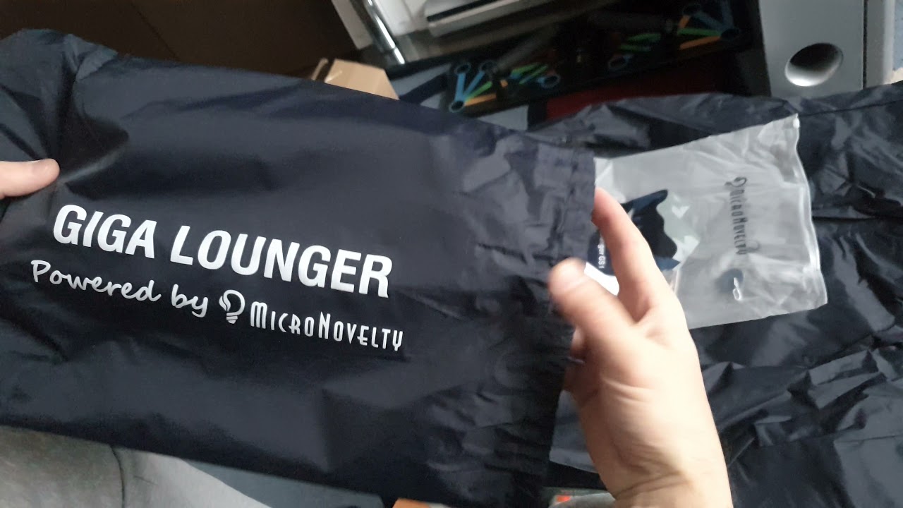 MicroNovelty GIGA Lounger автоматическая надувная кровать-шезлонг (новинка)