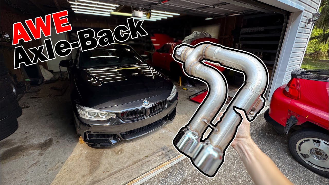 BMW 428i AWE Axle-Back Exhaust Install | Step-by-Step Installation & Sound Test
