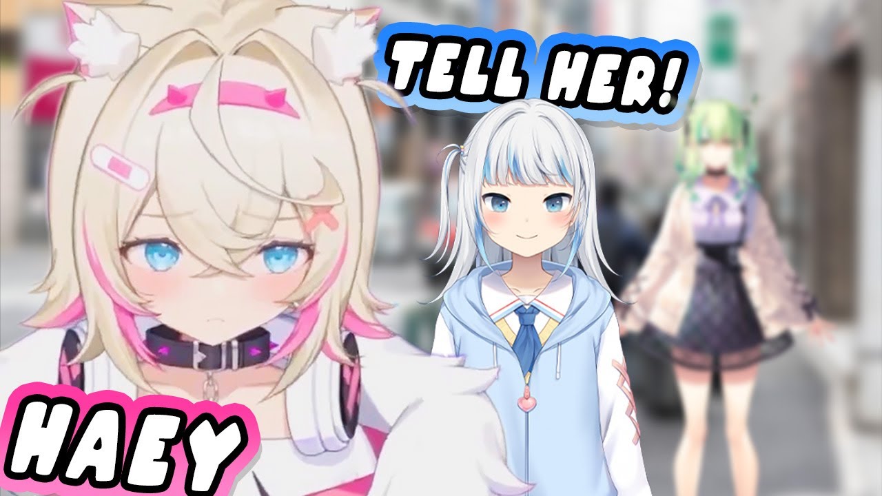 Moco-tyam receives some good advice from Gura (at least in her dream)