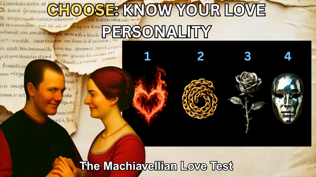 Choose Your Symbol: Know Your Love Personality - The Machiavellian Love Test