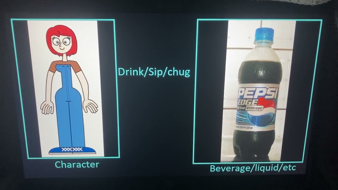 Cindell Nolan Drink Pepsi Edge.