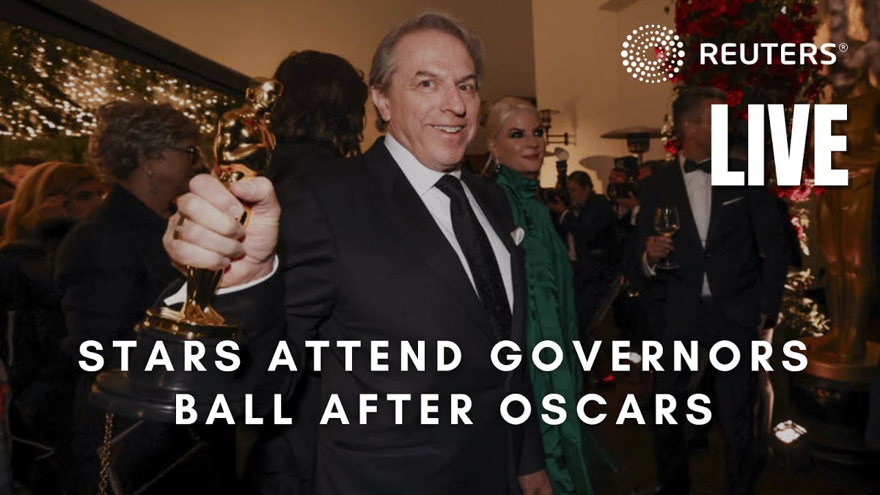 LIVE: Stars attend Governors Ball after Oscars