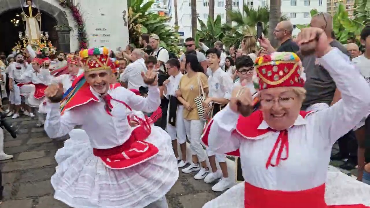 La Guancheria en la prosesión de San Telmo 2024